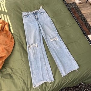 COPY - Zara hi rise straight leg jeans